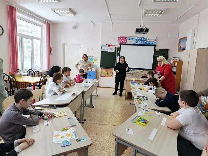 Математический квест в 1К классе