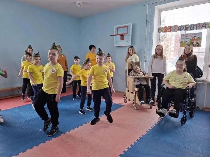 1О класс на музыкальной разминке