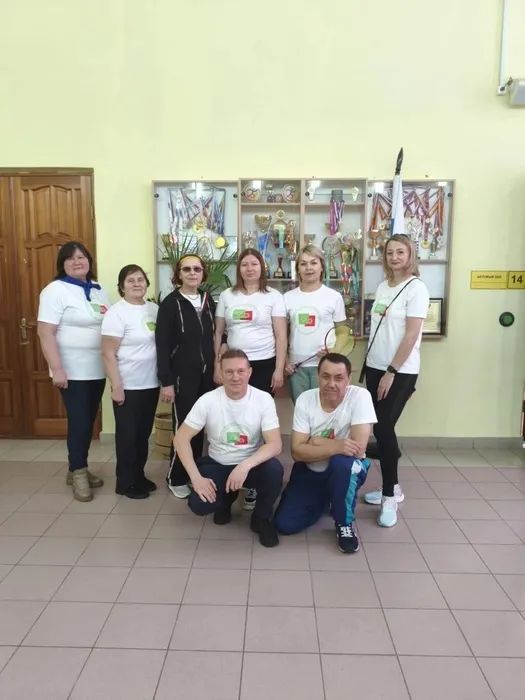 Сотрудники образовательного центра на Спартакиаде