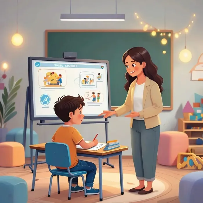 педагог с ребенком на занятии