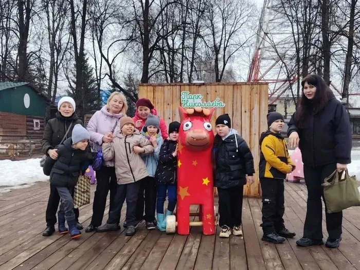 1 Л класс в зоопарке