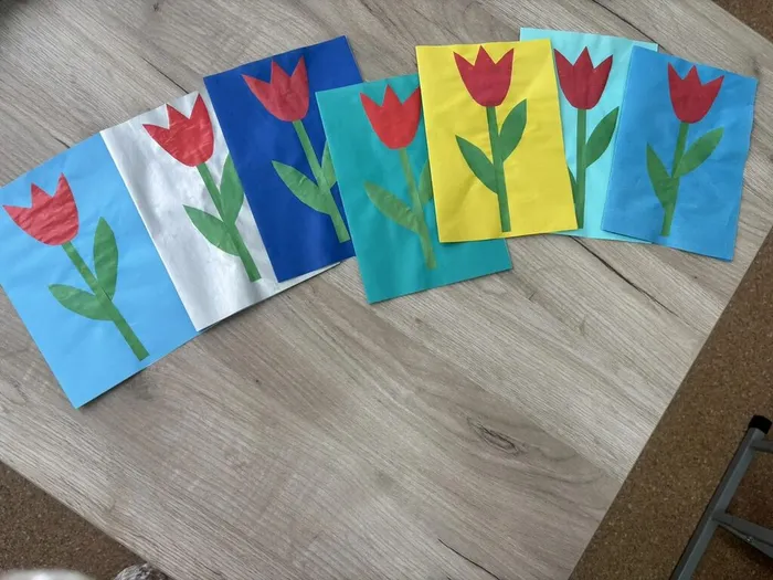 Открытки к 8 Марта учеников 2 «И» класса