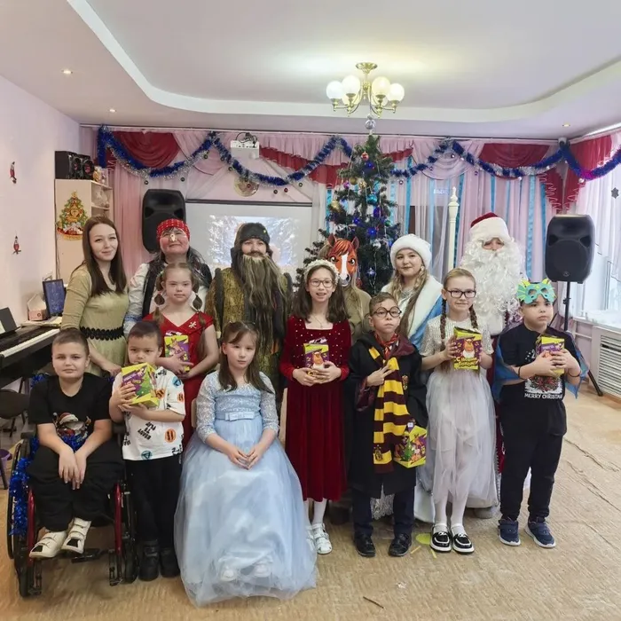 2 К на новогоднем празднике