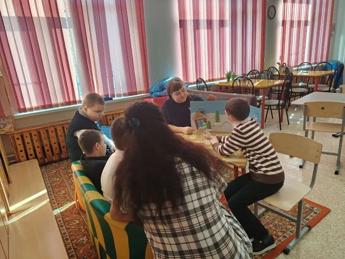 Сказка Теремок в 1К классе