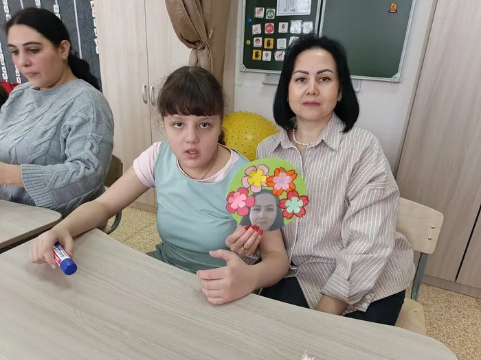 Портрет любимой мамы