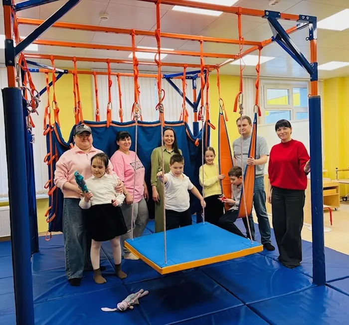 Ученики 1 А класса и их родители в кабинете психолога