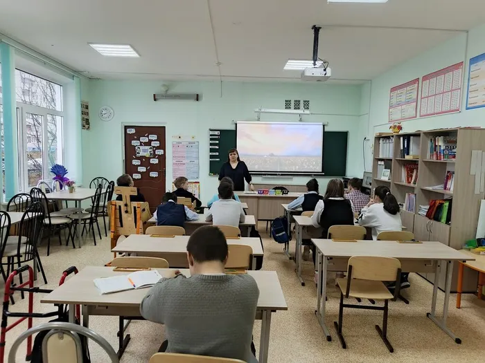 Тренинговое занятие в 6 Б классе