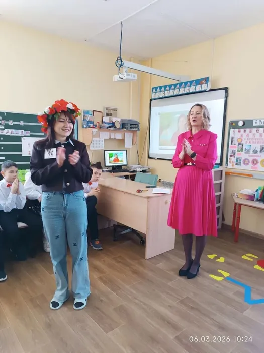 родитель в роли весны