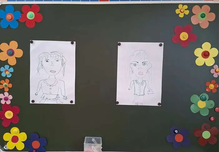 маму рисовали